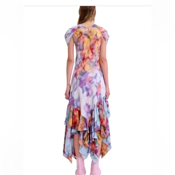 COLLINA STRADA  New without tag BARBED FLORAL HILLARY DRESS Sz M made in… - Picture 16 of 16